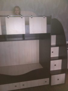 кровати горки для детской комнаты